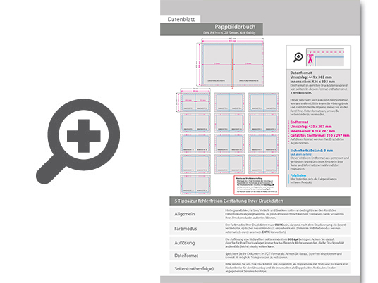 Product Bild pappgetr__nkekarten_mit_lay-flat-bindung__din_a4_hoch__28_seiten__4_4-farbig_beidseitig_bedruckt